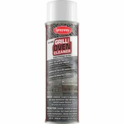 Sprayway Grill and Oven Cleaner, 20 oz. Aerosol Can - SW826 - Pkg Qty 12