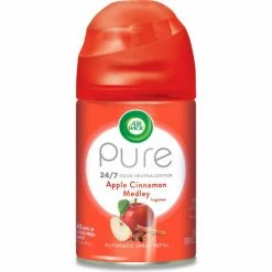 Air Wick® Freshmatic Ultra Spray Refill, Apple Cinnamon Medley, Aerosol, 5.89 oz., 6/Case