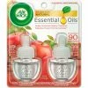 Air Wick® Scented Oil Refill, Warming - Apple Cinnamon Medley, 0.67 oz., Orange, 2/Pack -Cleaning Chemicals & Lubricants Shop RAC80420PK 01