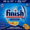 FINISH® Dish Detergent Gelpacs, Orange Scent, 32 Gelpacs/Box, 8 Boxes/Case