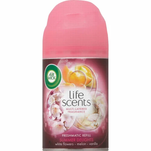 Air Wick® Freshmatic Life Scents Ultra Refill, Summer Delights, 5.89 oz. Aerosol 4 Air Wick® Freshmatic Life Scents Ultra Refill, Summer Delights, 5.89 oz. Aerosol - Image 2