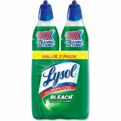 Lysol Disinfectant Toilet Bowl Cleaner with Bleach, 24 oz. Bottle, 8/Case