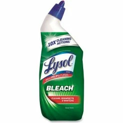 Lysol Disinfectant Toilet Bowl Cleaner with Bleach, 24 oz. Bottle