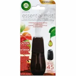 Air Wick® Essential Mist Refill, Cinnamon and Crisp Apple, 0.67 oz., 6/Case