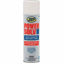Zep Power Solv II Heavy-Duty Solvent Degreaser & Brake Parts Cleaner, 20 oz. Aerosol, 12 Cans/Case