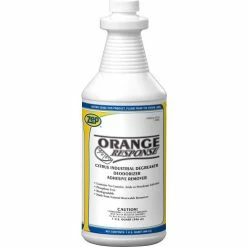 Zep Orange Response Industrial Citrus Degreaser and Deodorizer, 32 oz. Bottle, 12 Bottles/Case