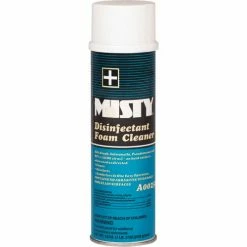 Misty® Disinfectant Foam Cleaner, 19 oz. Aerosol Spray, 12 Cans/Case - 1001907