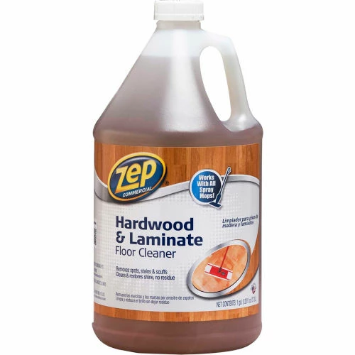 Zep® Hardwood & Laminate Floor Cleaner, Gallon Bottle, 4 Bottles - ZUHLF128 3 Zep® Hardwood & Laminate Floor Cleaner, Gallon Bottle, 4 Bottles - ZUHLF128
