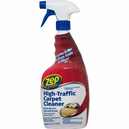 Zep® High-Traffic Carpet Cleaner, 32 oz. Bottle, 12 Bottles - ZUHTC32 3 Zep® High-Traffic Carpet Cleaner, 32 oz. Bottle, 12 Bottles - ZUHTC32