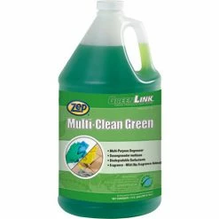 Zep Multi-Clean Green Cleaner & Degreaser, Gallon Bottle, 4 Bottles/Case
