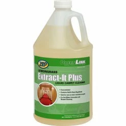 Zep® Extract-It-Plus Heavy Duty Carpet Cleaner - Lemongrass, 1 Gallon, 4 Bottles - 128423