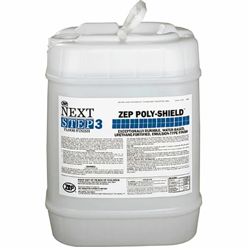 Zep Poly-Shield Floor Polish, 5 Gallon Pail 3 Zep Poly-Shield Floor Polish, 5 Gallon Pail