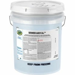 Zep Sewer Aid F.A.™ Alkaline Drain Opener, 40 Lb. Pail