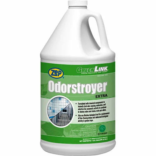 Zep Odorstroyer Extra Biological Cleaner and Deodorizer, Gallon Bottle, 4 Bottles/Case 3 Zep Odorstroyer Extra Biological Cleaner and Deodorizer, Gallon Bottle, 4 Bottles/Case