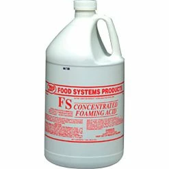 Zep FS Concentrated Foaming Acid Cleaner, Gallon Bottle, 4 Bottles