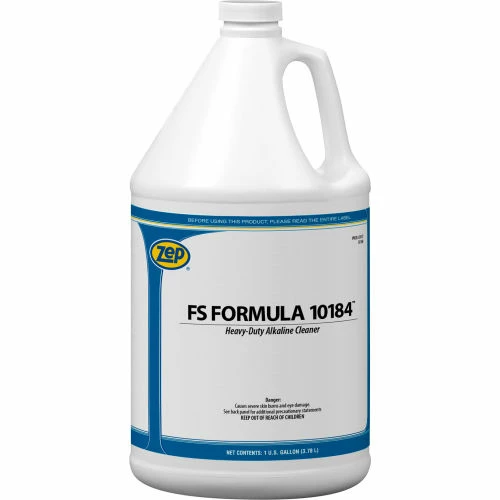 Zep FS Formula 10184 Heavy-Duty Alkaline Cleaner, Gallon Bottle, 4 Bottles 3 Zep FS Formula 10184 Heavy-Duty Alkaline Cleaner, Gallon Bottle, 4 Bottles