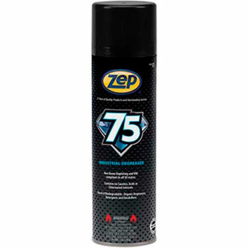 Zep® 75 Low Odor Industrial Degreaser - 13 oz. Aerosol Can, 12 Cans - 357501 3 Zep® 75 Low Odor Industrial Degreaser - 13 oz. Aerosol Can, 12 Cans - 357501