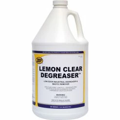 Zep Lemon Clear Degreaser, Gallon Bottle, 4 Bottles/Case