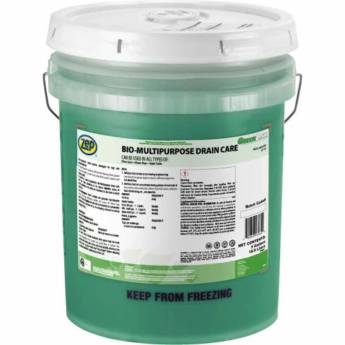 Zep Bio-Multipurpose Drain Care, 5 Gallon Pail 3 Zep Bio-Multipurpose Drain Care, 5 Gallon Pail