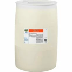 Zep X-111 Low-Foam, Heavy-Duty, Chlorinated Detergent, 55 Gallon Drum, 1 Drum