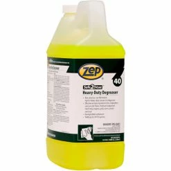 Zep Safe2Dose Heavy-Duty Degreaser, 2 Liter Bottle, 4 Bottles/Case