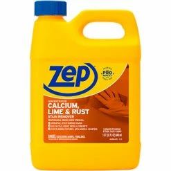 Zep Calcium, Lime & Rust Stain Remover, 32 oz. Bottle, 12 Bottles/Case
