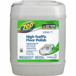 Zep® High-Traffic Floor Finish, 5 Gallon Pail - ZUHTFF5G