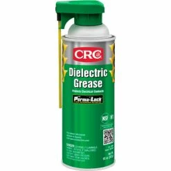 CRC Dielectric Grease, 10 Wt Oz, Aerosol, Silicone, Translucent to Opaque - Pkg Qty 12