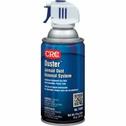 CRC Duster™ Aerosol Dust Removal System, 8 Wt Oz, Bottle, HFC, Clear Liquefied - Pkg Qty 12