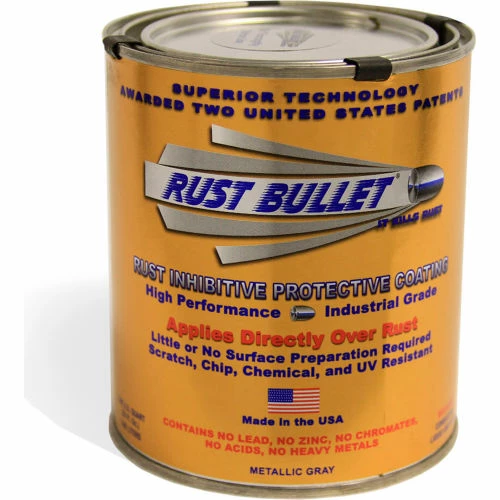 Rust Bullet Industrial Formula Rust Inhibitive Coating Quart Can RB13 3 Rust Bullet Industrial Formula Rust Inhibitive Coating Quart Can RB13