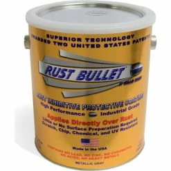Rust Bullet Industrial Formula Rust Inhibitive Coating Gallon Can RB14