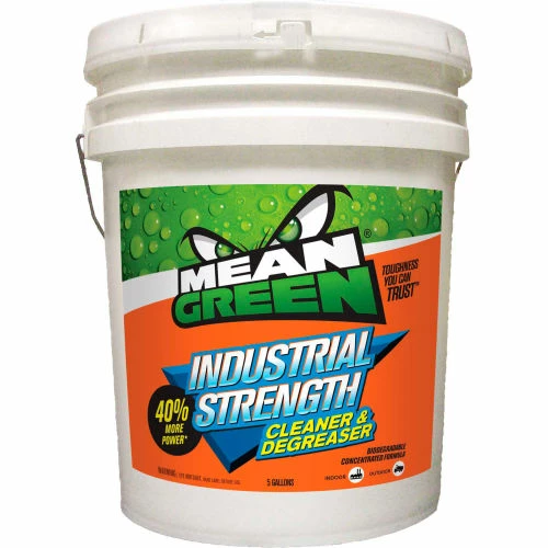 Mean Green Industrial Strength Cleaner and Degreaser, 5 Gallon Bottle, 5 Bottles/Pack - 106E 3 Mean Green Industrial Strength Cleaner and Degreaser, 5 Gallon Bottle, 5 Bottles/Pack - 106E