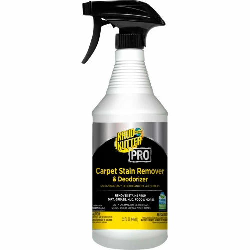 Krud Kutter Pro Carpet Stain Remover Plus Deodorizer, 32 oz. Trigger Spray, 6 Bottles/Pack - 352258 - Pkg Qty 6 3 Krud Kutter Pro Carpet Stain Remover Plus Deodorizer, 32 oz. Trigger Spray, 6 Bottles/Pack - 352258 - Pkg Qty 6