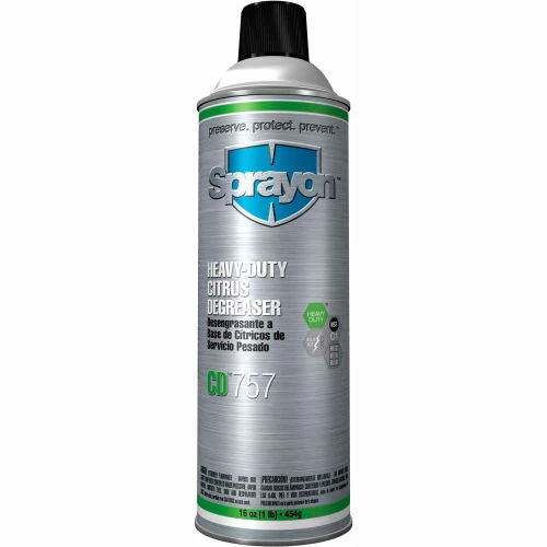 Krylon Sprayon CD757 Heavy Duty Citrus Degreaser, 16 oz. Aerosol Spray - SC0757000 - Pkg Qty 12 3 Krylon Sprayon CD757 Heavy Duty Citrus Degreaser, 16 oz. Aerosol Spray - SC0757000 - Pkg Qty 12