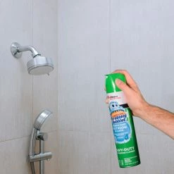 Scrubbing Bubbles® Disinfectant Restroom Cleaner, 25 oz. Aerosol Spray, 12 Cans - 313358 9 Scrubbing Bubbles® Disinfectant Restroom Cleaner, 25 oz. Aerosol Spray, 12 Cans - 313358 -Cleaning Chemicals & Lubricants Shop SB shower in use shot