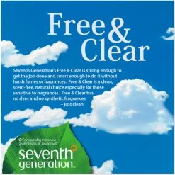 Seventh Generation Natural Laundry Detergent Packs, Powder, Unscented, 45 Packets/Pack 20 Seventh Generation Natural Laundry Detergent Packs, Powder, Unscented, 45 Packets/Pack -Cleaning Chemicals & Lubricants Shop SEV22977 08