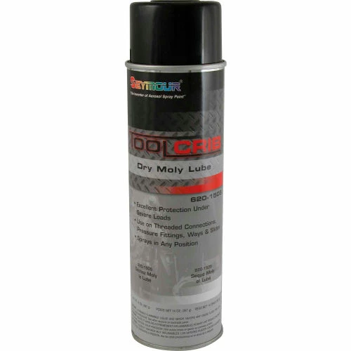 Seymour Tool Crib Dry Moly Lube 20 Oz. 6 Cans/Case - 620-1505 3 Seymour Tool Crib Dry Moly Lube 20 Oz. 6 Cans/Case - 620-1505