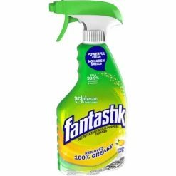 Fantastik® Disinfectant Multi-Purpose Cleaner Lemon Scent, 32 oz. Spray Bottle, 8/Case -Cleaning Chemicals & Lubricants Shop SJN306388 03