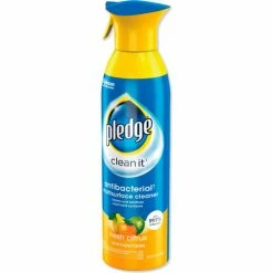 Pledge® Multi Surface Antibacterial Everyday Cleaner, 9.7 oz. Aerosol Can -Cleaning Chemicals & Lubricants Shop SJN307951EA 03