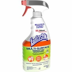 Fantastik® Multi-Surface Disinfectant Degreaser, Herbal, 32 oz. Spray Bottle, 8/Case 10 Fantastik® Multi-Surface Disinfectant Degreaser, Herbal, 32 oz. Spray Bottle, 8/Case -Cleaning Chemicals & Lubricants Shop SJN311836 04