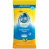 Pledge® Multi-Surface Cleaner Wet Wipes, 7" x 10" Cloth Wipe, Fresh Citrus, 25 Wipes/Pack