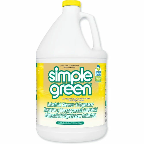 Simple Green® Industrial Cleaner and Degreaser, Concentrated, Gallon Bottle, 6 Bottles/Case 3 Simple Green® Industrial Cleaner and Degreaser, Concentrated, Gallon Bottle, 6 Bottles/Case