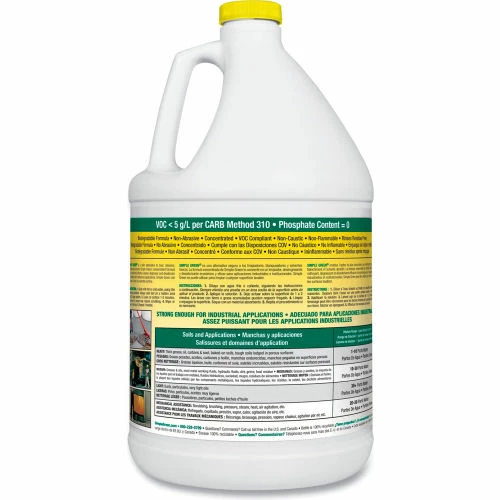 Simple Green® Industrial Cleaner and Degreaser, Concentrated, Gallon Bottle, 6 Bottles/Case 4 Simple Green® Industrial Cleaner and Degreaser, Concentrated, Gallon Bottle, 6 Bottles/Case - Image 2