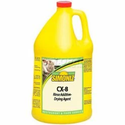 Simoniz Rinse Aid Rinse Additive Drying Agent Liquid, Unscented, 5 Gallon Pail - C0710005