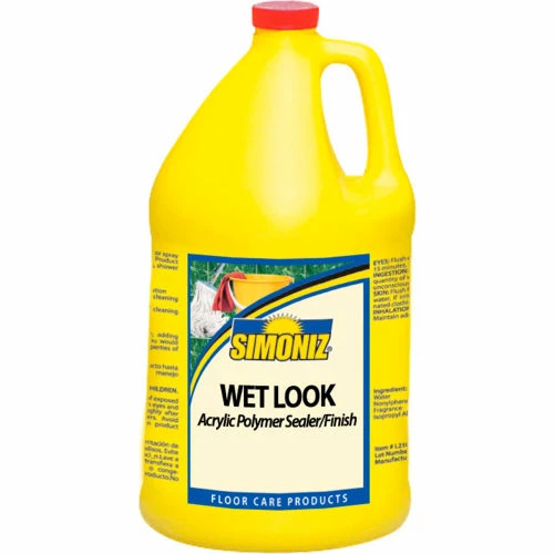 Simoniz® Wet Look Acrylic Floor Sealer/Finish, Gallon Bottle, 4 Bottles - CS07400004 3 Simoniz® Wet Look Acrylic Floor Sealer/Finish, Gallon Bottle, 4 Bottles - CS07400004