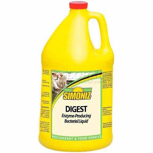 Simoniz Digest Enzyme-Producing Bacterial Liquid, Gallon Bottle, 4 Bottles - D0860004 3 Simoniz Digest Enzyme-Producing Bacterial Liquid, Gallon Bottle, 4 Bottles - D0860004