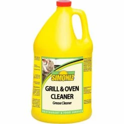 Simoniz Grill & Oven Cleaner, Gallon Bottle, 4 Bottles - G1380004