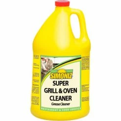 Simoniz® Super Grill & Oven Grease Cleaner Gallon Bottle, 4 Bottles/Case - G1398004