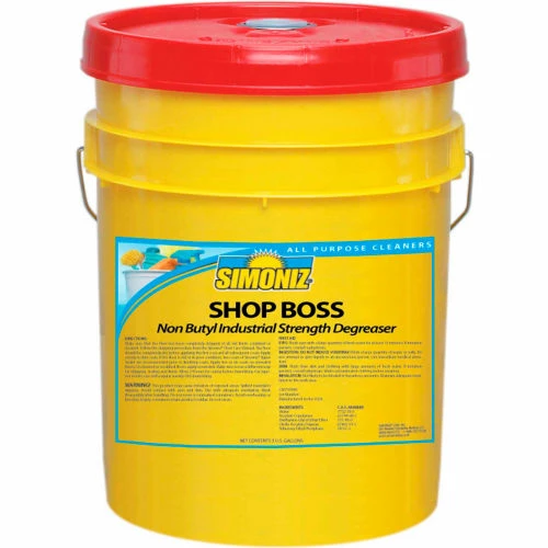 Simoniz® Shop Boss Industrial Strength Degreaser, 5 Gallon Pail - S3252005 3 Simoniz® Shop Boss Industrial Strength Degreaser, 5 Gallon Pail - S3252005