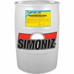 Simoniz® Sunshine Neutral Floor Cleaner, 55 Gallon Drum - S3497055